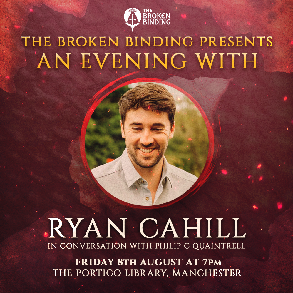 An Evening with Ryan Cahill Manchester Portico Library