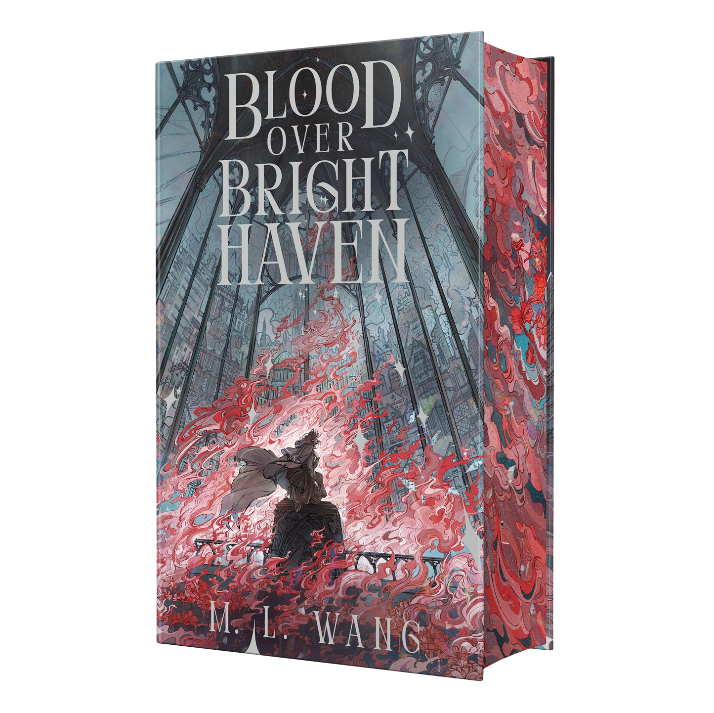Blood Over Bright Haven Unsigned - Slightly Damaged, no dust jacket