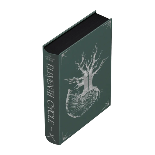 "Eleventh Cycle" by Kian N. Ardalan is a captivating fantasy novel with an intriguing cover design featuring a mysterious hooded figure.