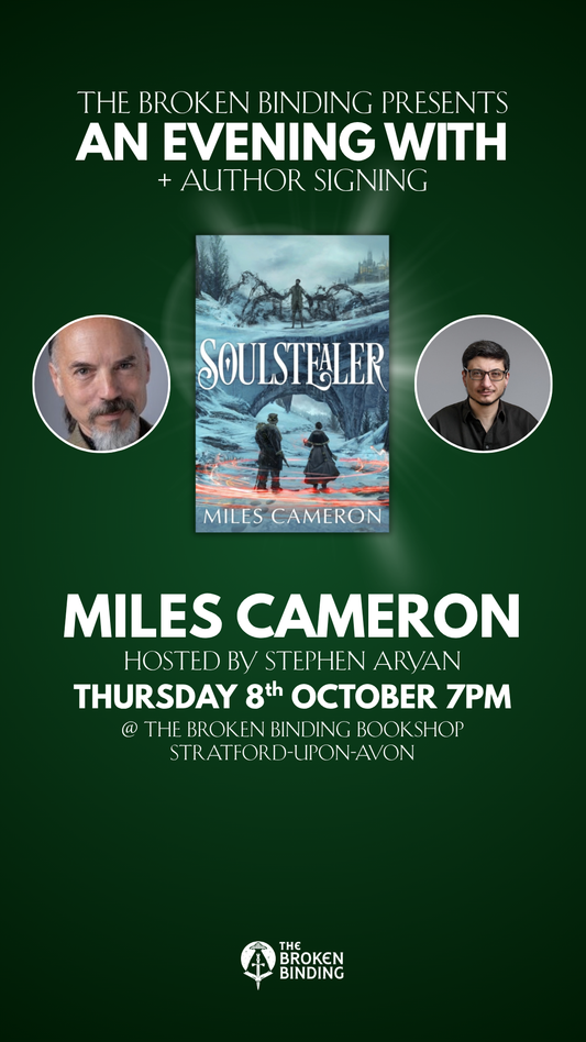 An Evening with Miles Cameron