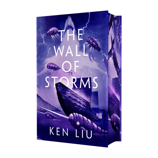 The Wall of Storms - The Dandelion Dynasty Midnight Editions Slightly Damaged