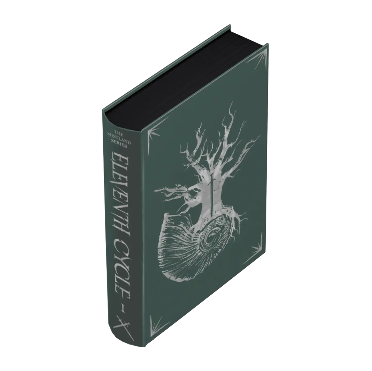 "Eleventh Cycle" by Kian N. Ardalan is a captivating fantasy novel with an intriguing cover design featuring a mysterious hooded figure.