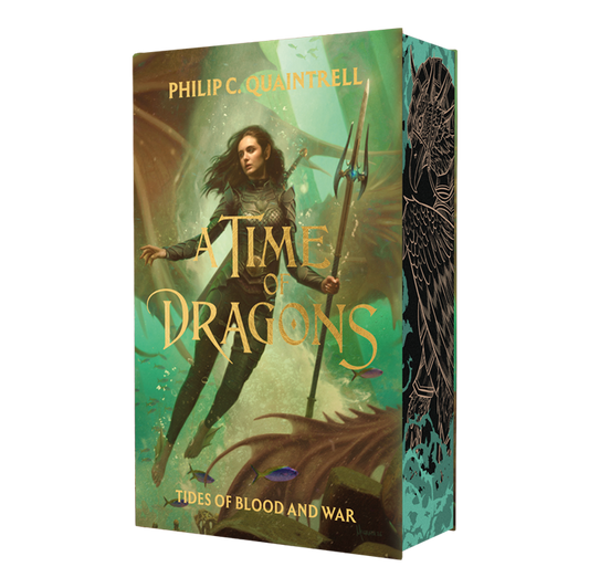 A Time of Dragons; Tides of Blood and War - Indie Endless Edition (1st Printing)