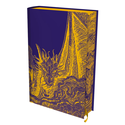 The cover of "The Way of Edan" by Philip Chase, depicting two figures with bows overlooking a village by a river under a cloudy sky.